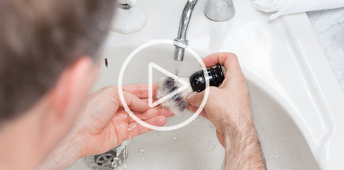 Video: How to Clean a Shaving Brush