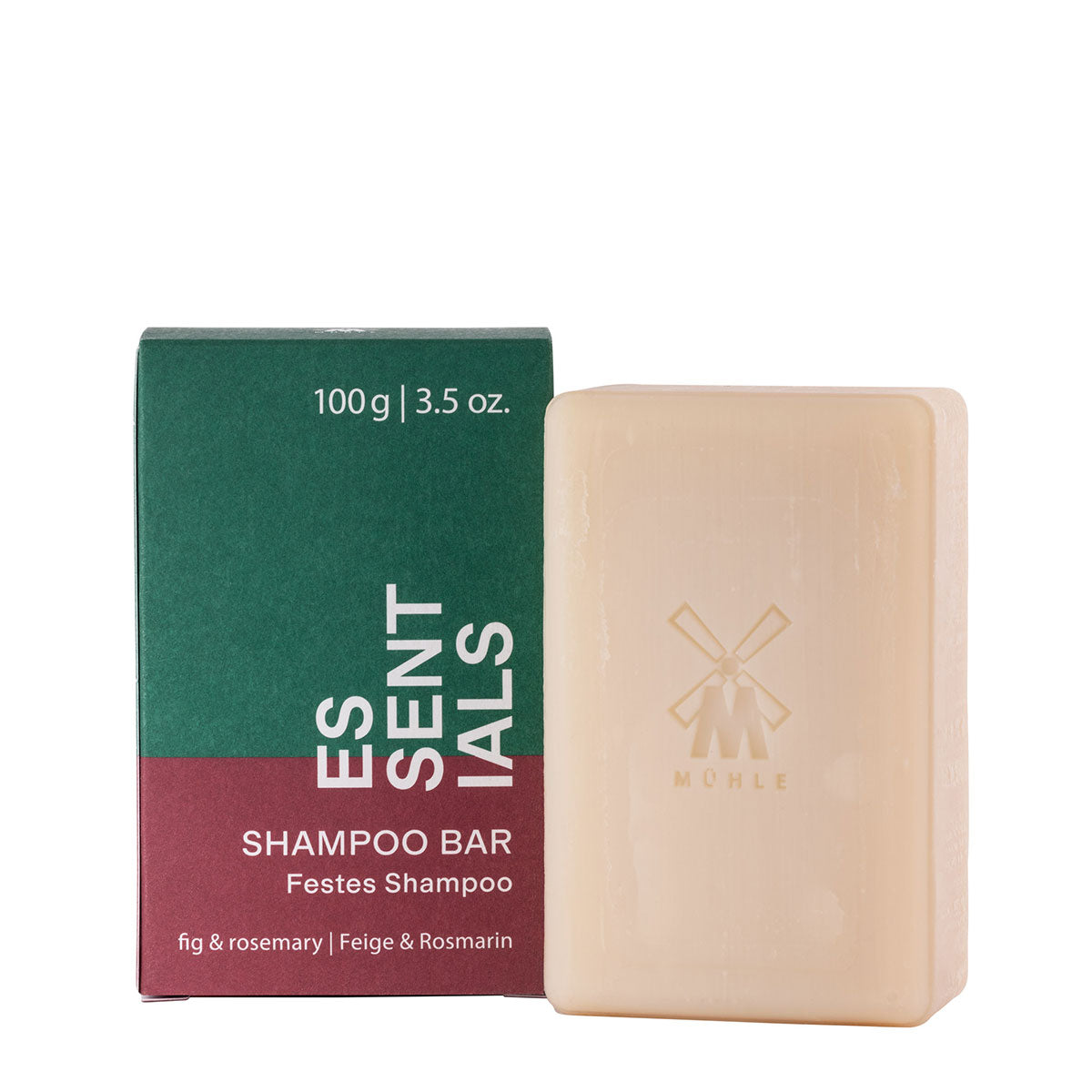 MÜHLE Essentials Fig & Rosemary Shampoo Bar (100g)