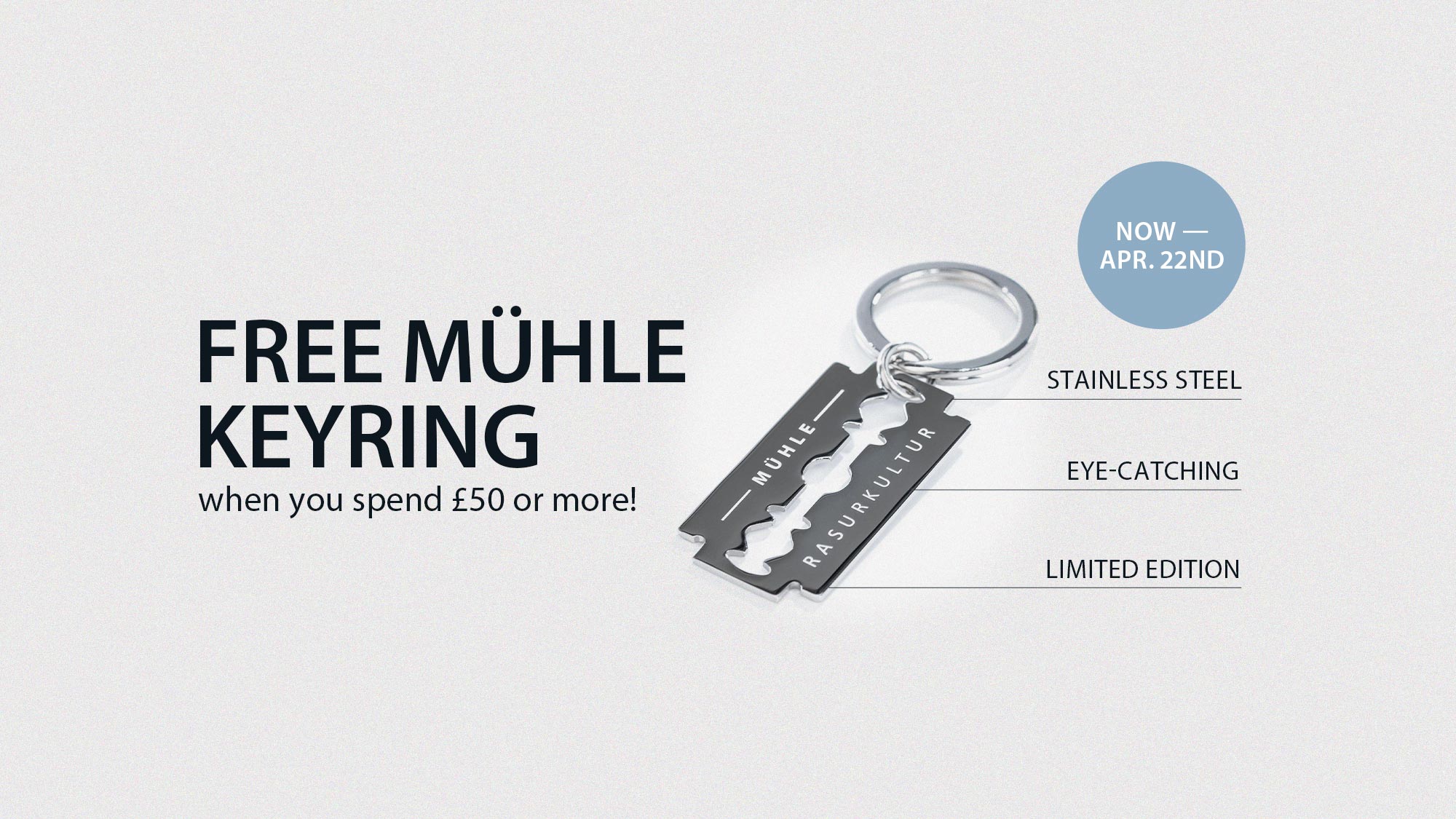 MUHLE Banners Keyring GWP 2