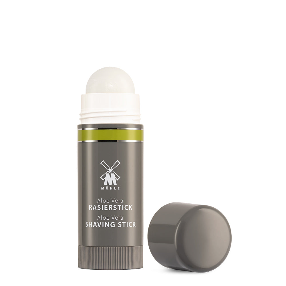 shaving with aloe vera plant MUHLE SHAVE CARE Aloe Vera Shaving Stick (37g)
