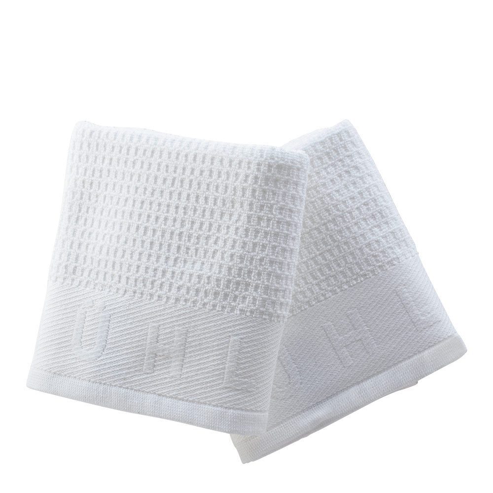 MUHLE Pack of 2 Cotton Waffle Pique Shaving Towels