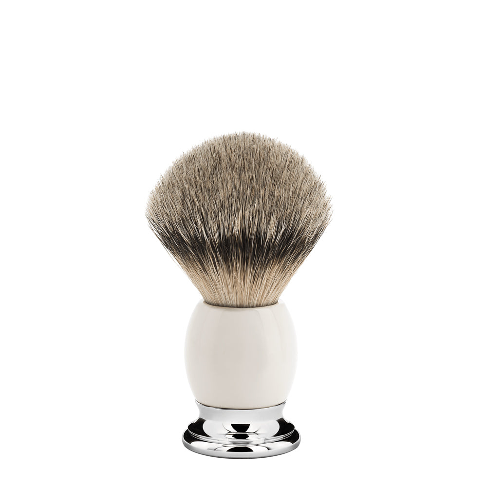 MUHLE SOPHIST Porcelain Silvertip Badger Hair Shaving Brush