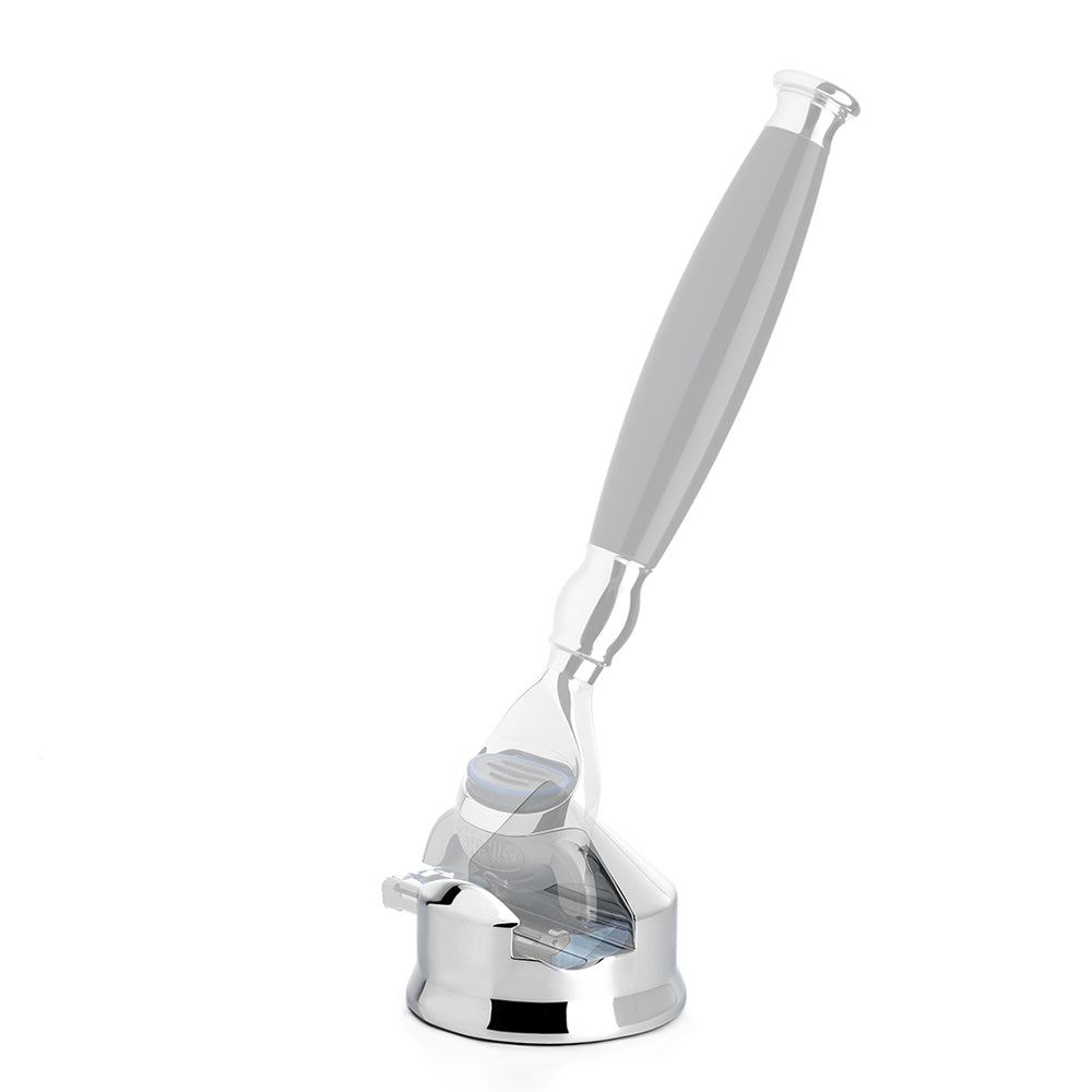 MUHLE Chrome Stand for Mach3 and Fusion Razors