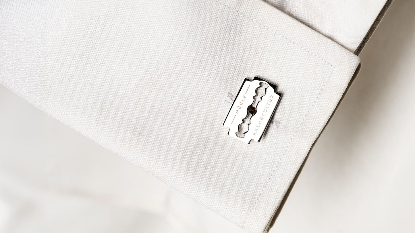 MUHLE Razor Blade Style Cufflinks