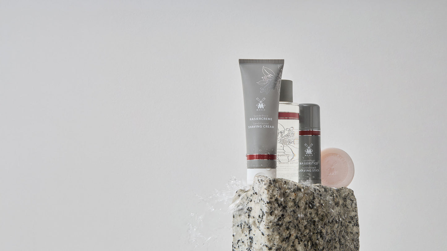 MÜHLE Sandalwood Shave Care Series