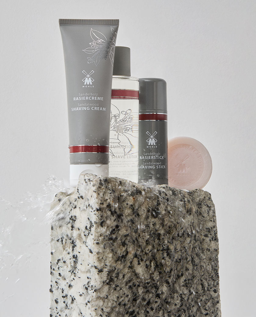 MÜHLE Sandalwood Shave Care Series