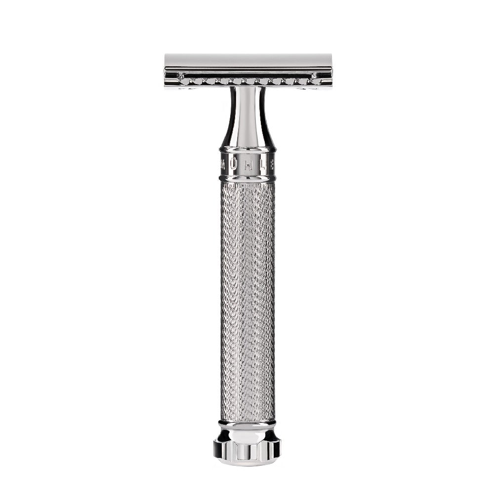 MÜHLE TRADITIONAL 'Twist' Chrome R89 Safety Razor - Closed Comb