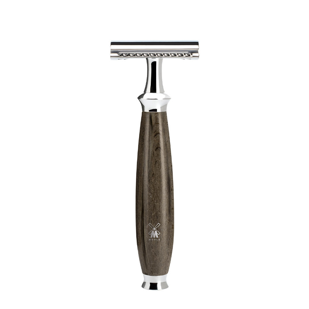 MÜHLE PURIST Grained Beech Closed Comb Safety Razor