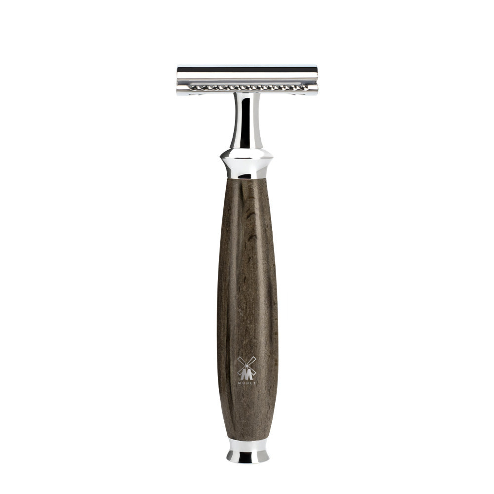 MÜHLE PURIST Grained Beech Safety Razor 