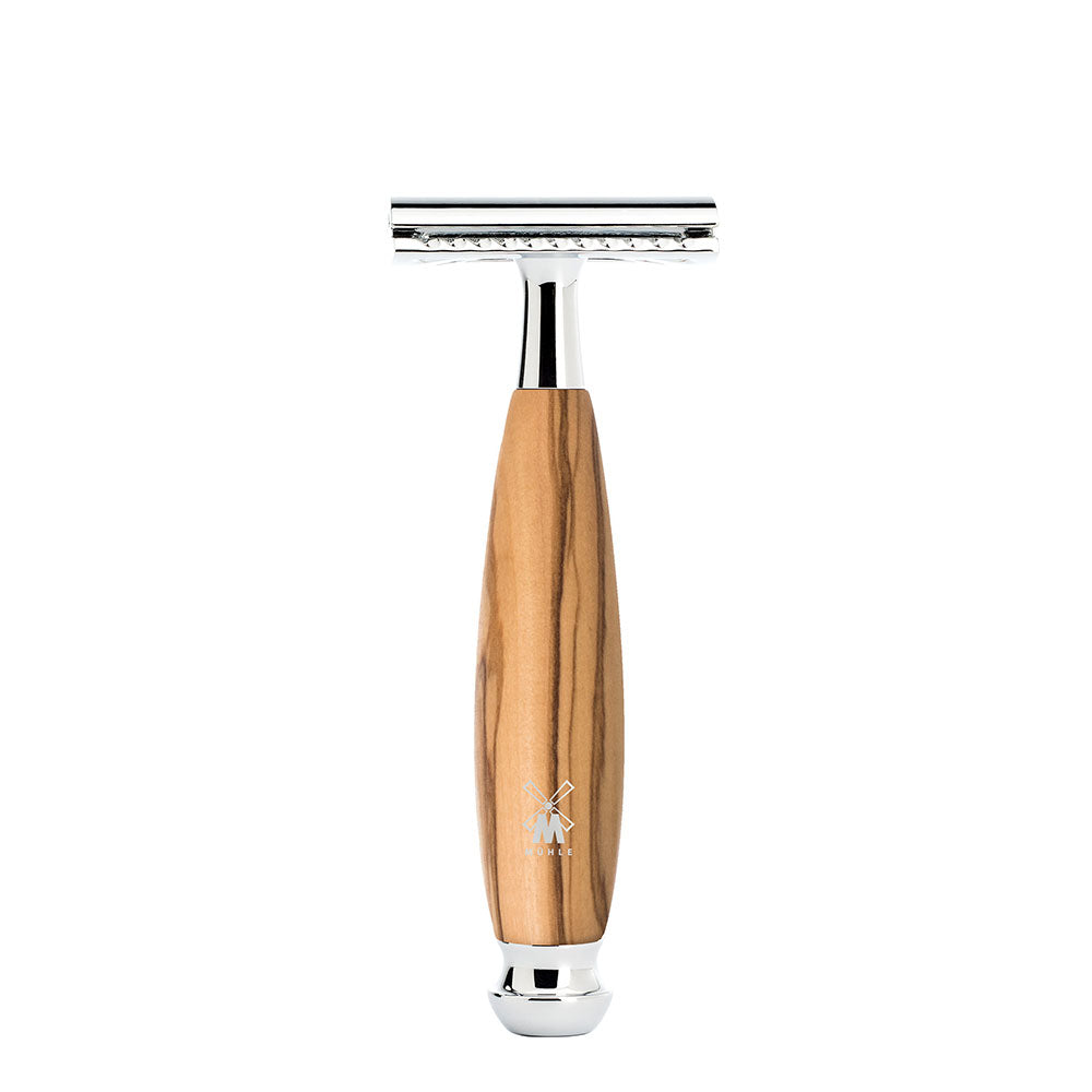 MÜHLE VIVO Olive Wood Closed Comb Safety Razor