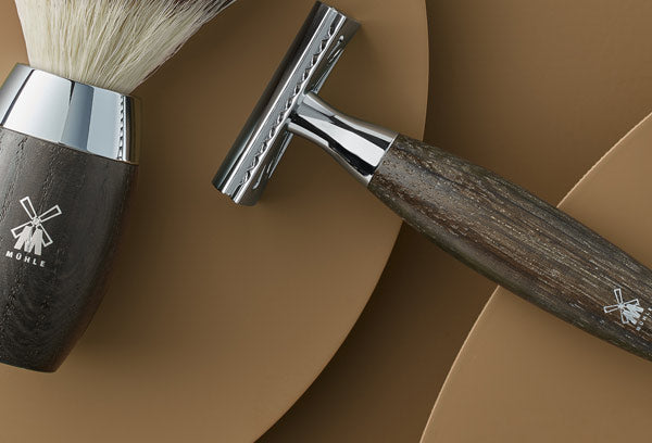Muhle KOSMO razors and shaving brushes