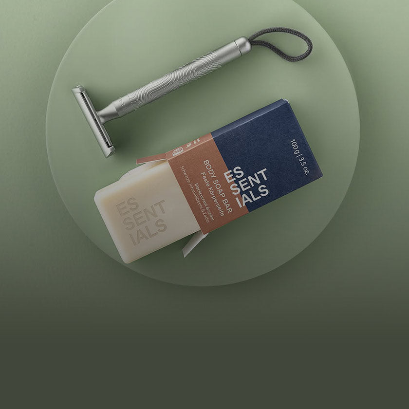 Free ESSENTIALS Body Soap when you spend £60+