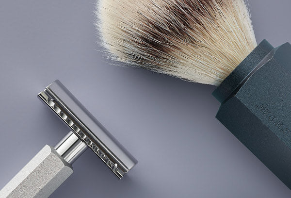 Muhle HEXAGON razors and shaving brushes