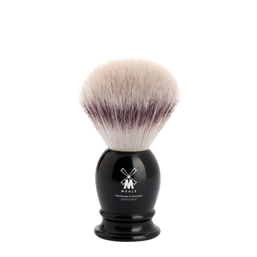 MUHLE CLASSIC Small Black Silvertip Fibre Shaving Brush