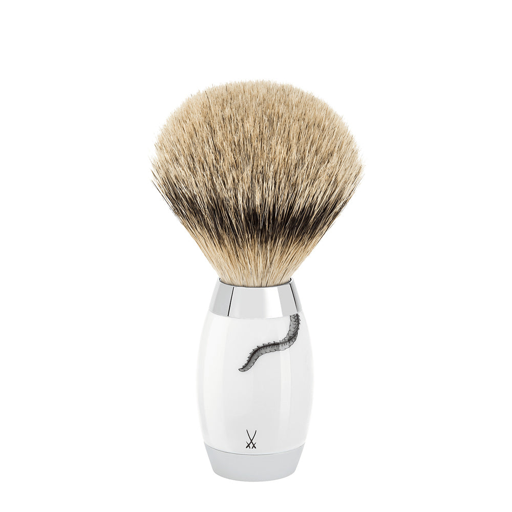 MUHLE EDITION MEISSEN Silvertip Badger Shaving Brush