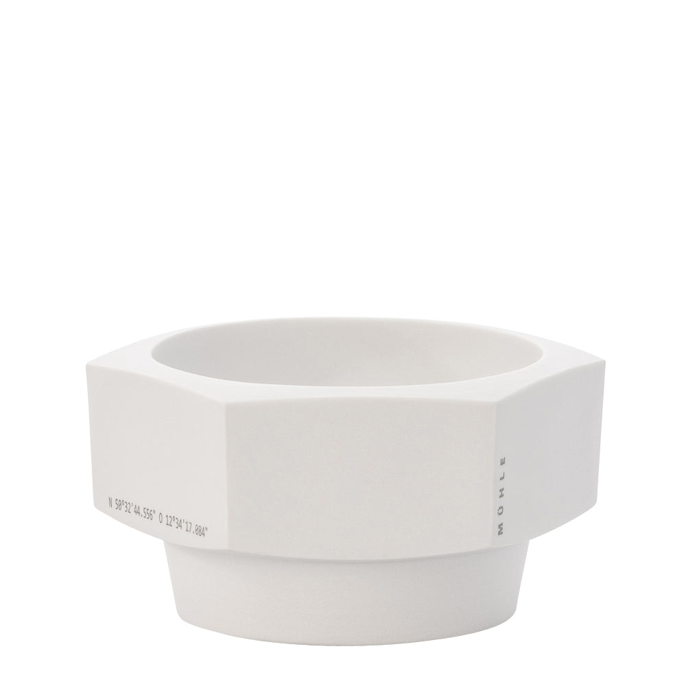 MUHLE HEXAGON White Porcelain Shaving bowl