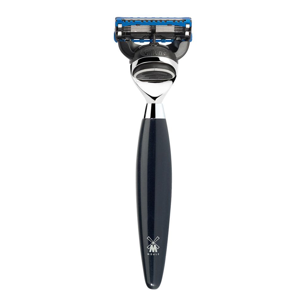 MUHLE KOSMO Gillette Fusion Razor in Black