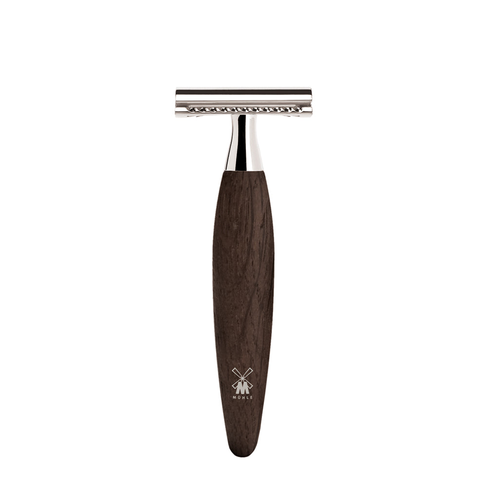 MUHLE KOSMO Bog Oak Closed Comb Safety Razor