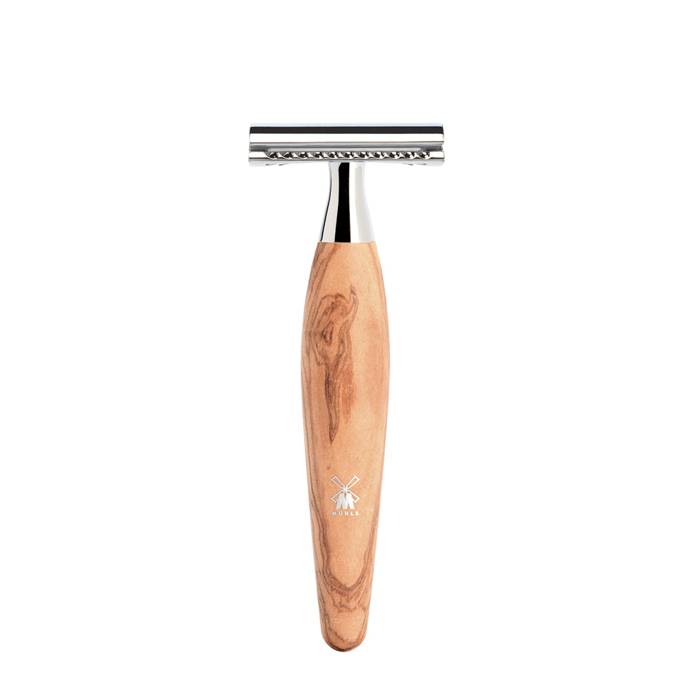 MUHLE KOSMO Olive Wood Closed Comb Safety Razor