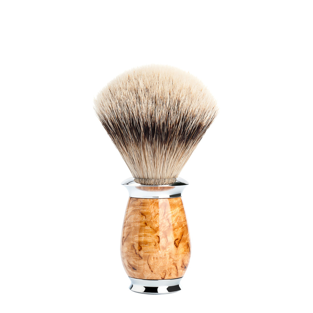MUHLE PURIST Karelian Masur Birch Badger Hair Shaving Brush