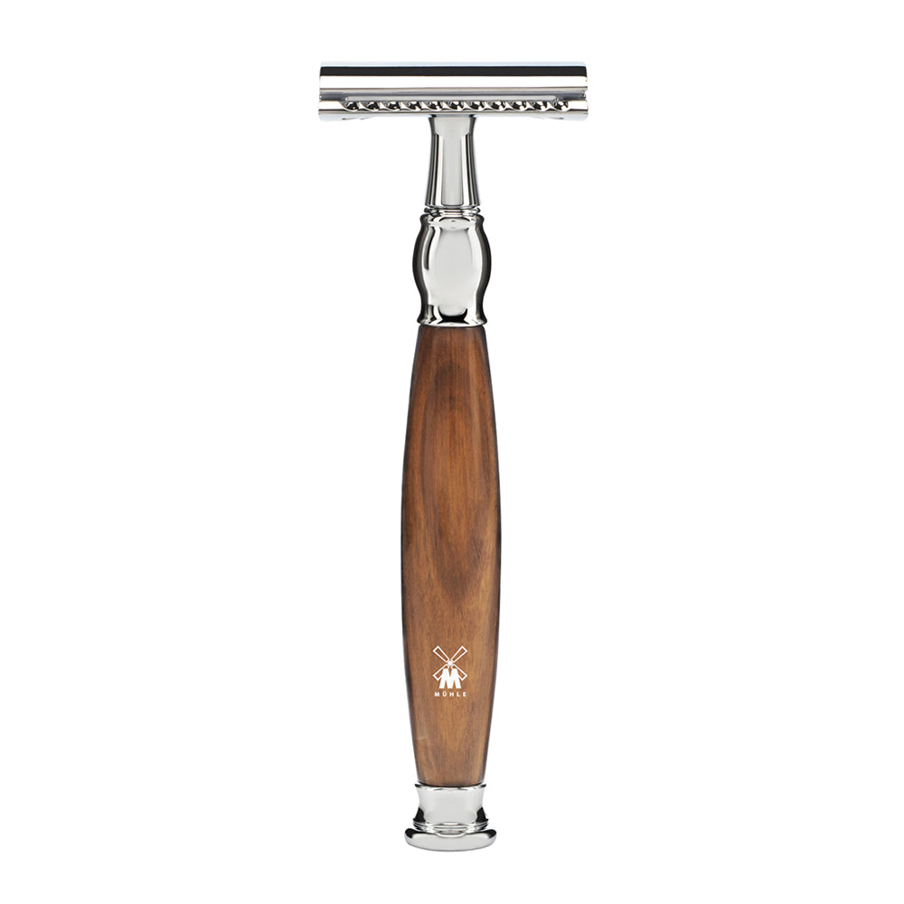 MUHLE SOPHIST Series Ironwood Closed Comb Safety Razor