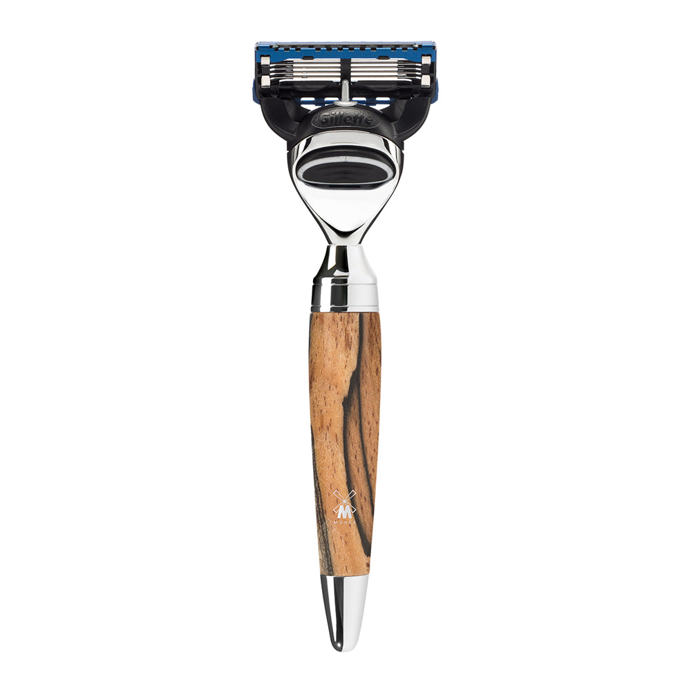 MUHLE STYLO Spalted Beech Gillette Fusion Razor
