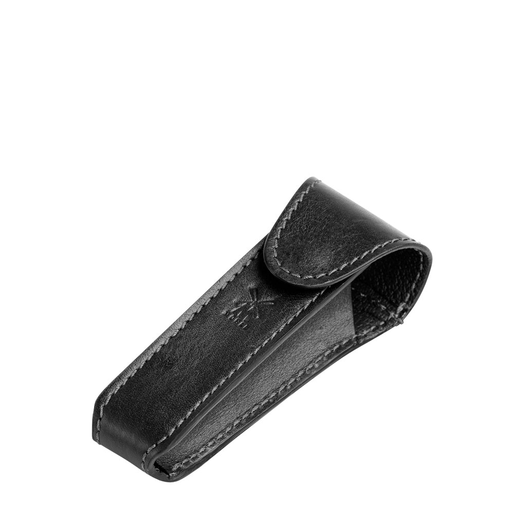 MUHLE  Black Leather Safety Razor Case