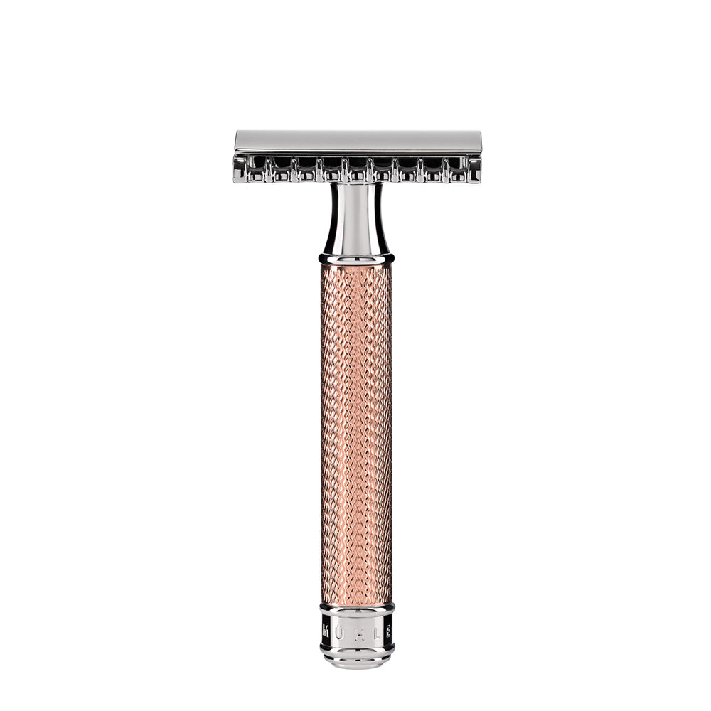 MUHLE TRADITIONAL Rose Gold Open Comb Safety Razor