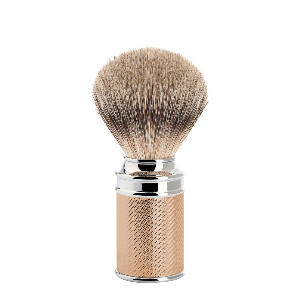MUHLE TRADITIONAL Rose Gold Silvertip Badger Shaving Brush