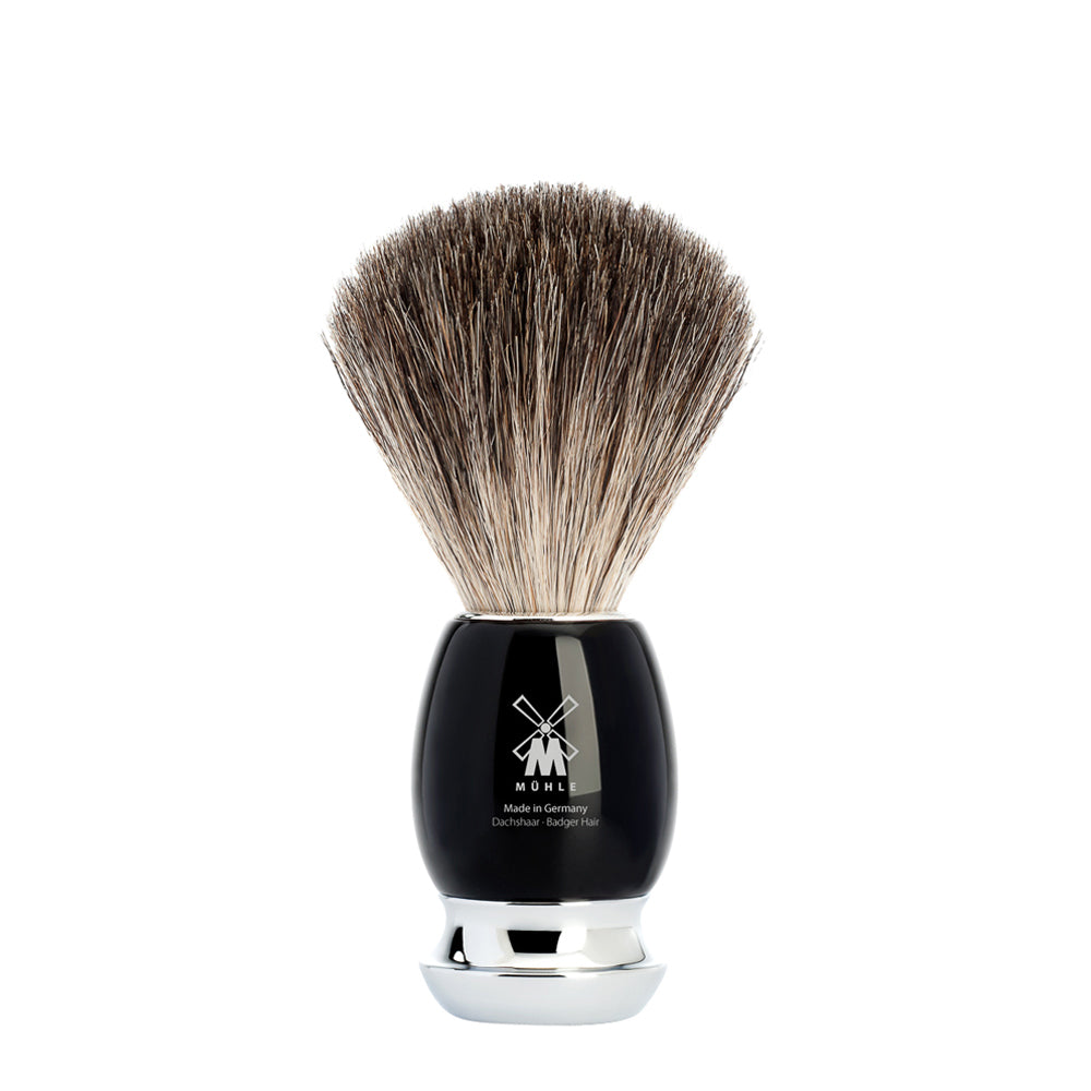 MUHLE VIVO Pure Badger Shaving Brush in Black