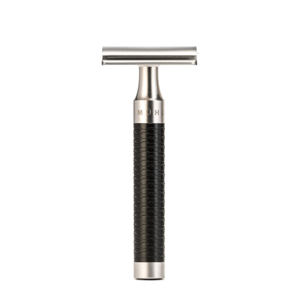 MÜHLE ROCCA Stainless Steel and Black Safety Razor