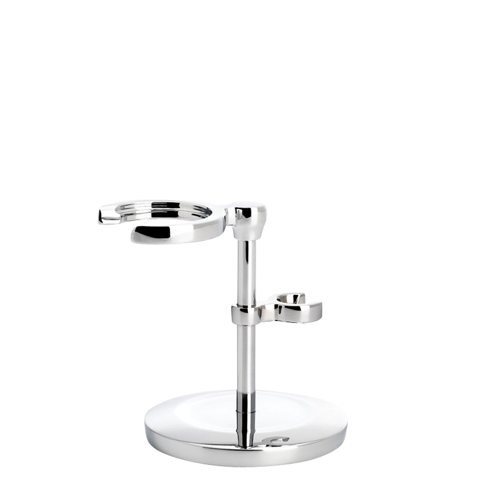 MUHLE TRADITIONAL Series Chrome Shaving Brush and Razor Stand